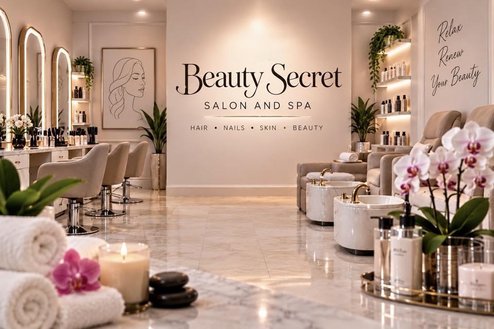 Inside Beauty Secret Salon and Spa